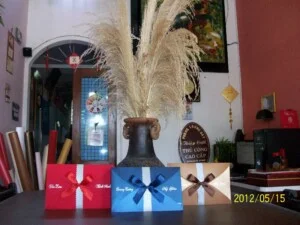 Thiệp Cưới Thủ Công Cao Cấp In  Xuân  Tân