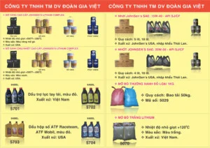 Mỡ Bôi Trơn DOGA – Công Ty TNHH TM DV Đoàn Gia Việt