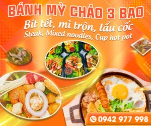 Nhà Hàng Bánh Mỳ Chảo 3 Bao