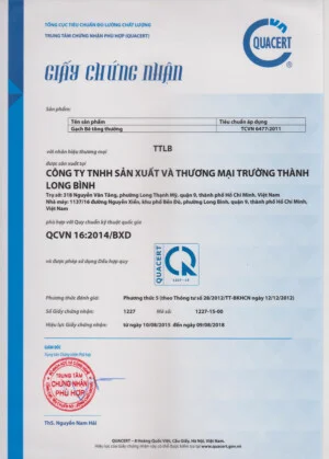 Công Ty TNHH Sản Xuất Và Thương Mại Trường Thành Long Bình