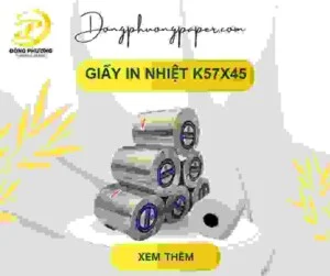 Giấy In Nhiệt Đông Phương – Công Ty TNHH Sản Xuất Xuất Nhập Khẩu Đông Phương