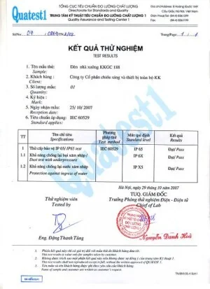 Công Ty Cổ Phần Chiếu Sáng Và Thiết Bị Toàn Bộ KK