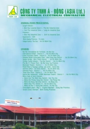 Công Ty TNHH Dịch Vụ Kỹ Thuật Điện Á Đông