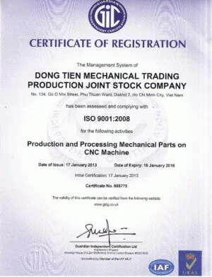 Đồng Tiến – Công Ty Cổ Phần Sản Xuất Thương Mại Cơ Khí Đồng Tiến