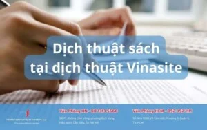 Trung Tâm Dịch Thuật Vinasite – Công Ty TNHH Vinasite Việt Nam
