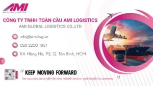 Ami Logistics – Công Ty TNHH Toàn Cầu Ami Logistics