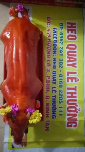 Đặt Heo Quay  /Heo Sữa Quay / Cơ Sở Heo Quay Lê Thưởng