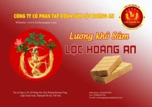 Sâm Lộc Hoàng An – Công Ty Cổ Phần Tập Đoàn Sâm Lộc Hoàng An