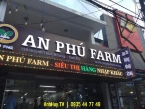 Làm Bảng Hiệu Quảng Cáo Đà Nẵng – Công Ty TNHH Quảng Cáo Anh Huy TV