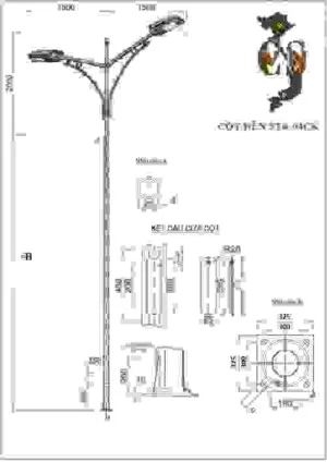 Trụ Đèn Chiếu Sáng Việt Nam – Công Ty TNHH Sản Xuất Thương Mại Dịch Vụ Xuất Nhập Khẩu Chiếu Sáng Việt Nam