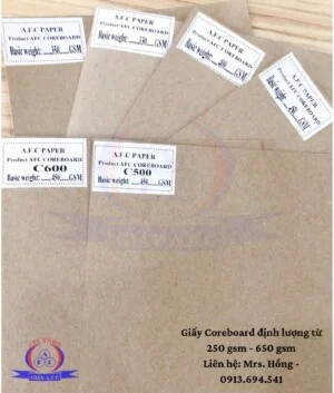 Giấy A.F.C – Công Ty TNHH Giấy A.F.C