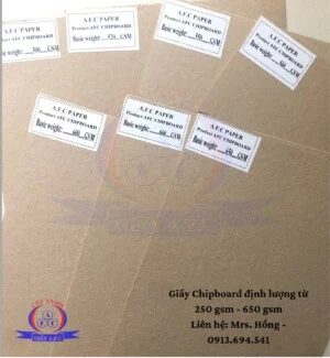 Giấy A.F.C – Công Ty TNHH Giấy A.F.C