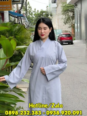 Đồ Lam Đi Chùa – Pháp Phục Yến Nhi