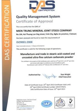 Công Ty CP Khoáng Sản Miền Trung