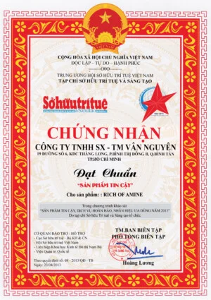 Công Ty TNHH Sản Xuất Thương Mại Vân Nguyên