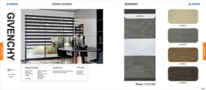 Mành Rèm ARTICO Luxury – Công Ty Cổ Phần Winitex Việt Nam