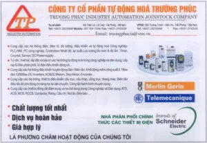 Công Ty Cổ Phần Tự Động Hóa Trường Phúc