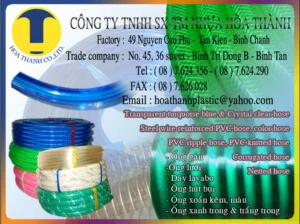 Công Ty TNHH Sản Xuất Thương Mại Nhựa Hòa Thành