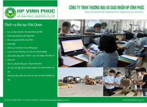 HP Vĩnh Phúc Logistics – Công Ty TNHH Thương Mại Và Giao Nhận HP Vĩnh Phúc