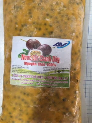 Nước Cốt Chanh Dây A.V – Công Ty TNHH Chế Biến & Thương Mại A.V