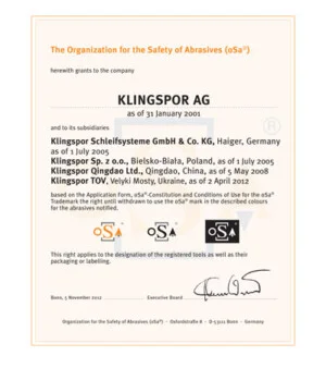 Công Ty TNHH Klingspor Việt Nam