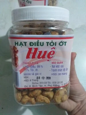 Hạt Điều Huệ – Công Ty TNHH Xuất Nhập Khẩu Vũ Huệ