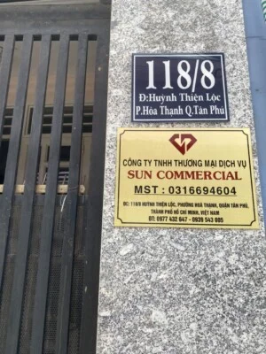 Công Ty TNHH Thương Mại Dịch Vụ Sun Commercial