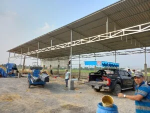 Mái Hiên Đông Hà – Công Ty TNHH Cơ Khí Xây Dựng Đông Hà