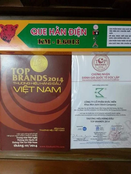 Que Hàn Điện Con Báo – Công Ty TNHH Que Hàn Điện Con Báo
