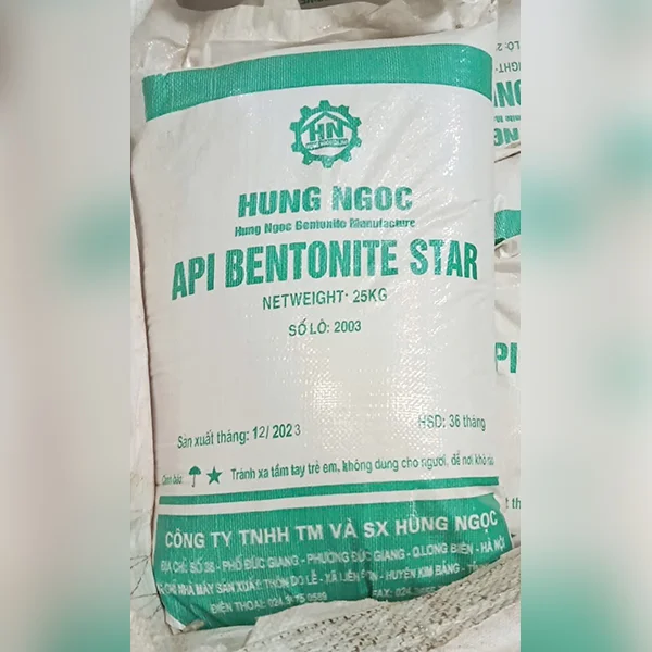 Bột Bentonite Hùng Ngọc – Công Ty TNHH Thương Mại Và Sản Xuất Hùng Ngọc