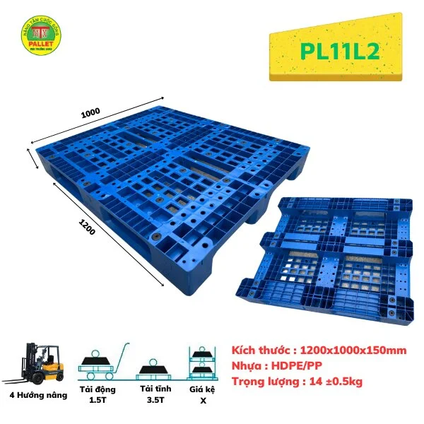 Pallet Nhựa Môi Trường Xanh – Công Ty TNHH Phát Triển Công Nghệ Khí Sinh Học Môi Trường Xanh