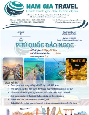 Nam Gia Travel – Công Ty TNHH Dịch Vụ Lữ Hành Nam Gia Travel