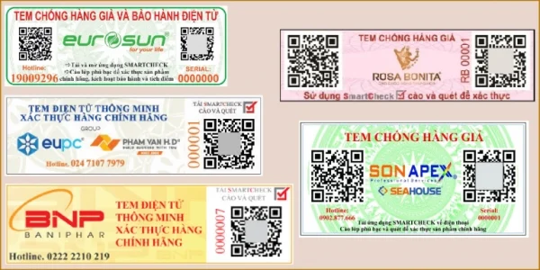 Tem Chống Hàng Giả An Hà – Công Ty Cổ Phần Giải Pháp Chống Giả An Hà