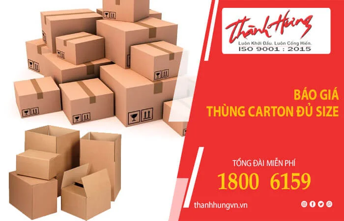Thùng Carton Thành Hưng – Công Ty TNHH MTV Thương Mại Dịch Vụ Vận Tải Quốc Tế Thành Hưng