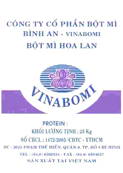 Bột Mì Bình An VINABOMI – Công Ty CP Bột Mì Bình An VINABOMI