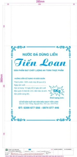 Túi Đựng Đá Viên Trần Công Quý – Hộ Kinh Doanh Trần Công Quý