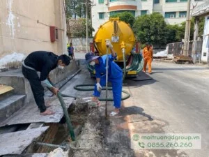 Hút hầm cầu Miền Nam – Công Ty TNHH Công Nghệ Môi Trường D-Group
