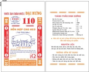 Công Ty TNHH Sản Xuất Thức Ăn Chăn Nuôi Đại Hưng