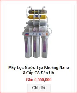 Máy Lọc Nước Quang Thành – Công Ty TNHH Một Thành Viên Quang Thành