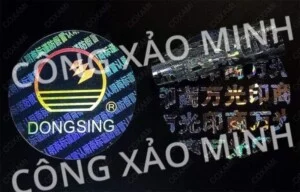 Tem Chống Giả Công Xảo Minh – Công Ty TNHH MTV Phát Triển Công Nghệ In Công Xảo Minh