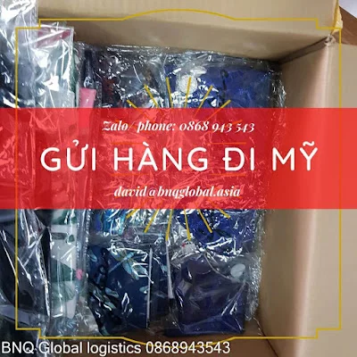 Gửi Quần áo Đi Mỹ – Công Ty TNHH BNQ Global