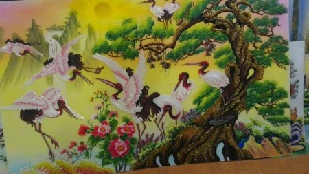 Xưởng Sản Xuất Tranh Đá Quý Long Châu Bảo Ngọc