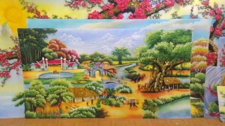 Xưởng Sản Xuất Tranh Đá Quý Long Châu Bảo Ngọc