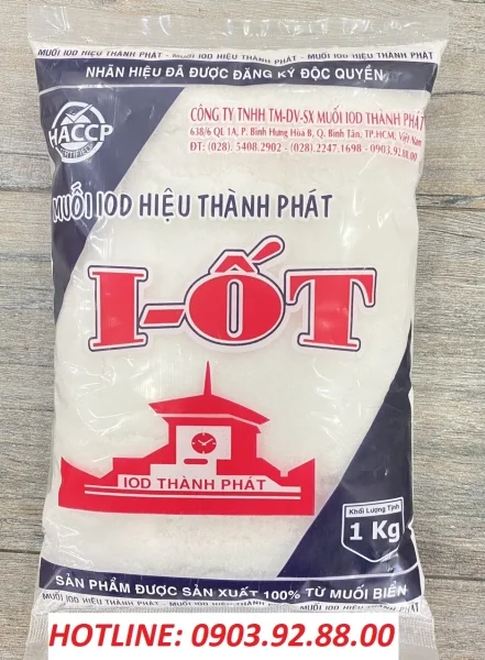 Muối IOD Thành Phát – Công Ty TNHH TM DV Sản Xuất Muối IOD Thành Phát