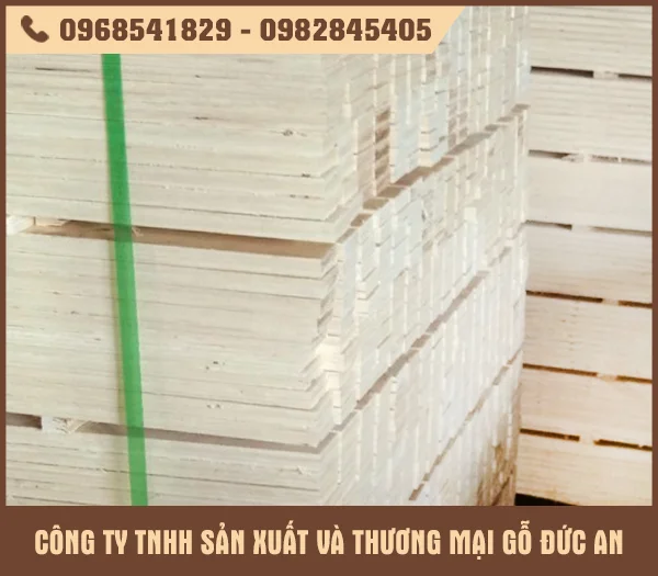 Ván ép Đức An – Công Ty TNHH Sản Xuất Và Thương Mại Gỗ Đức An