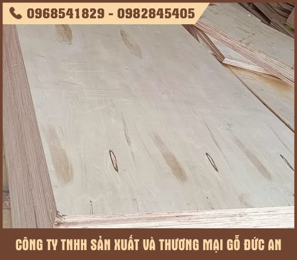 Ván ép Đức An – Công Ty TNHH Sản Xuất Và Thương Mại Gỗ Đức An
