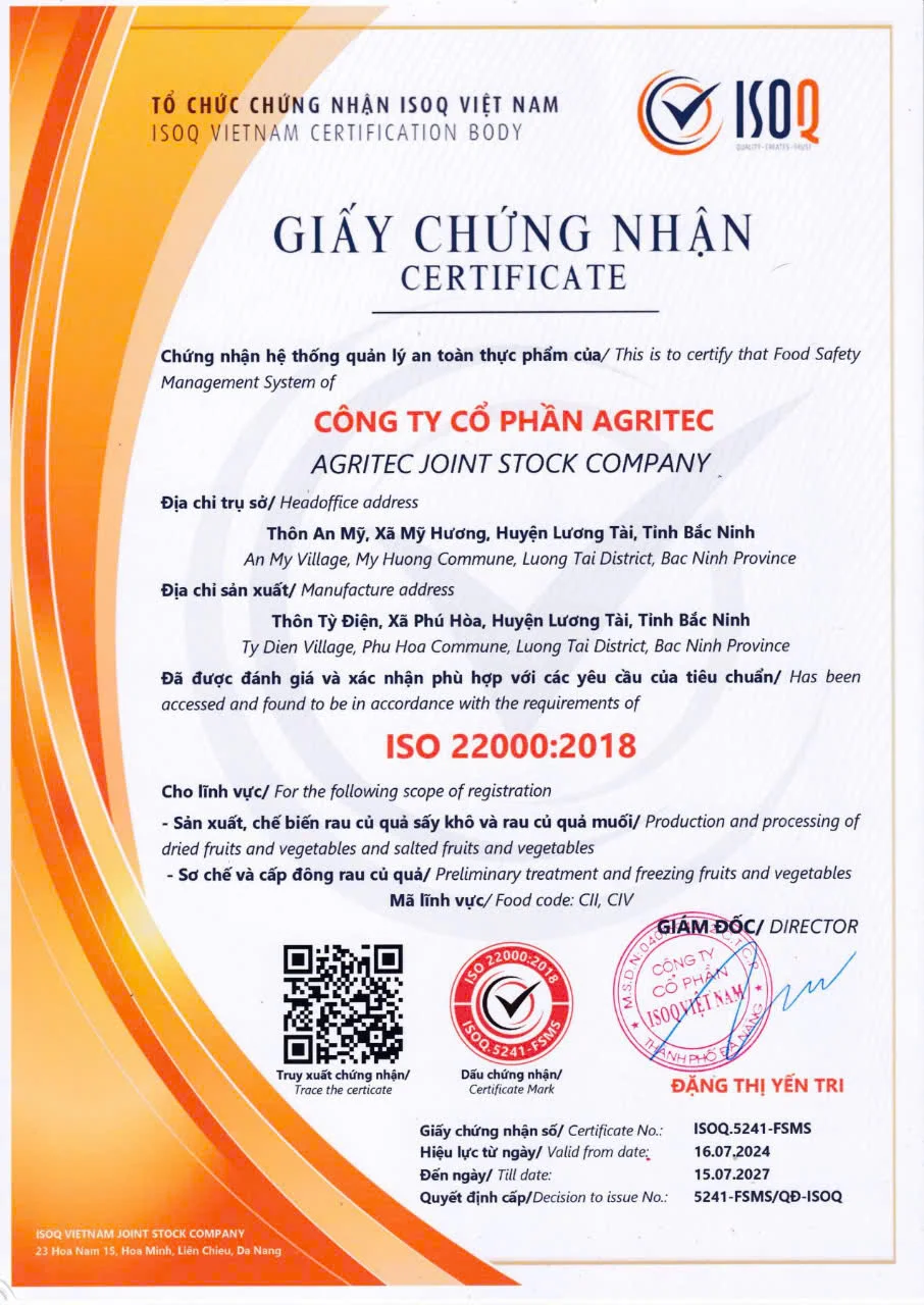 Công Ty Cổ Phần Agritec
