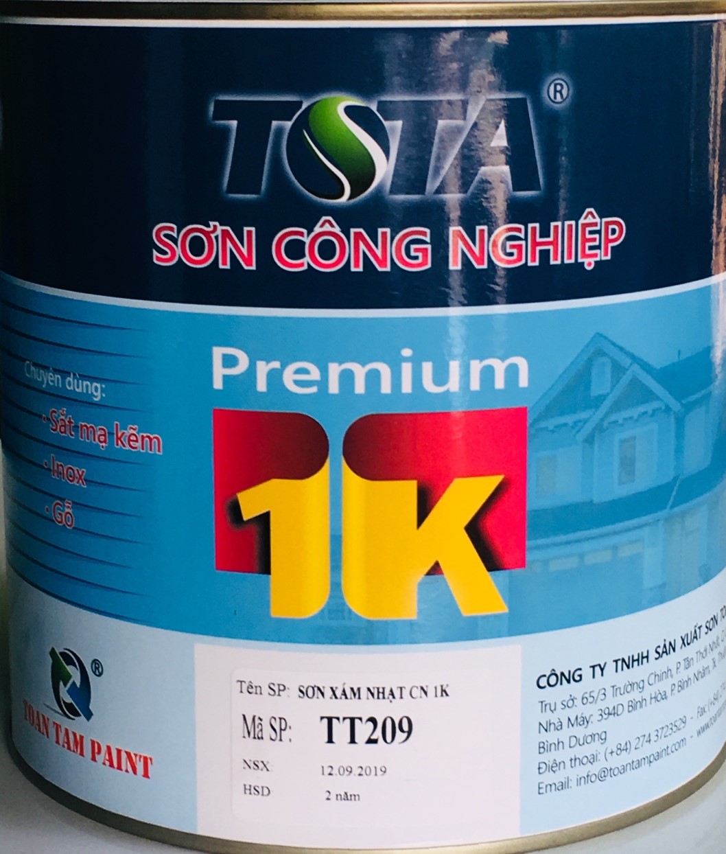 Công Ty TNHH Sản Xuất Sơn Toàn Tâm
