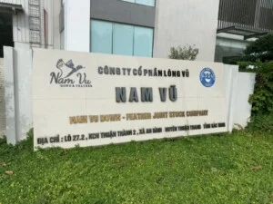 Công Ty Cổ Phần Lông Vũ Nam Vũ