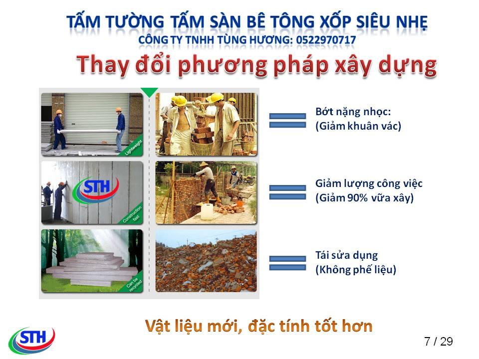 Bê Tông Nhẹ Tùng Hương – Công Ty TNHH Đầu Tư Sản Xuất Và Thương Mại Tùng Hương